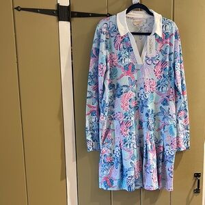 Lilly Pulitzer xl golf/athletic dress with matching shorts. New